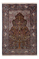Kashmir Silk Rug 185x122cm - Oriental Rug