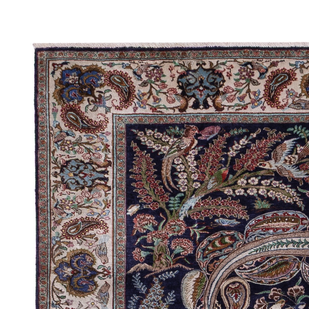 Ghom Teppich 195x140cm - Perserteppich