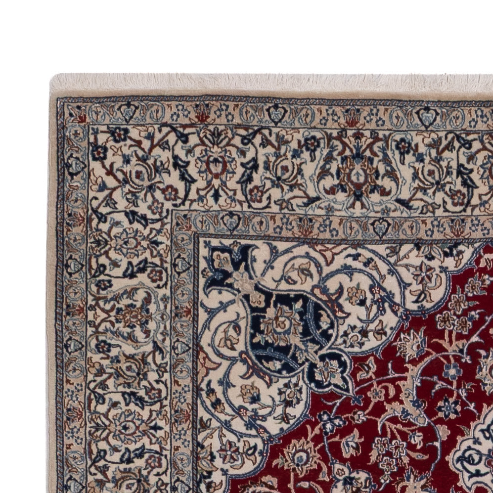 Perser Rug - Nain - Premium - 206 x 132 cm - dark red