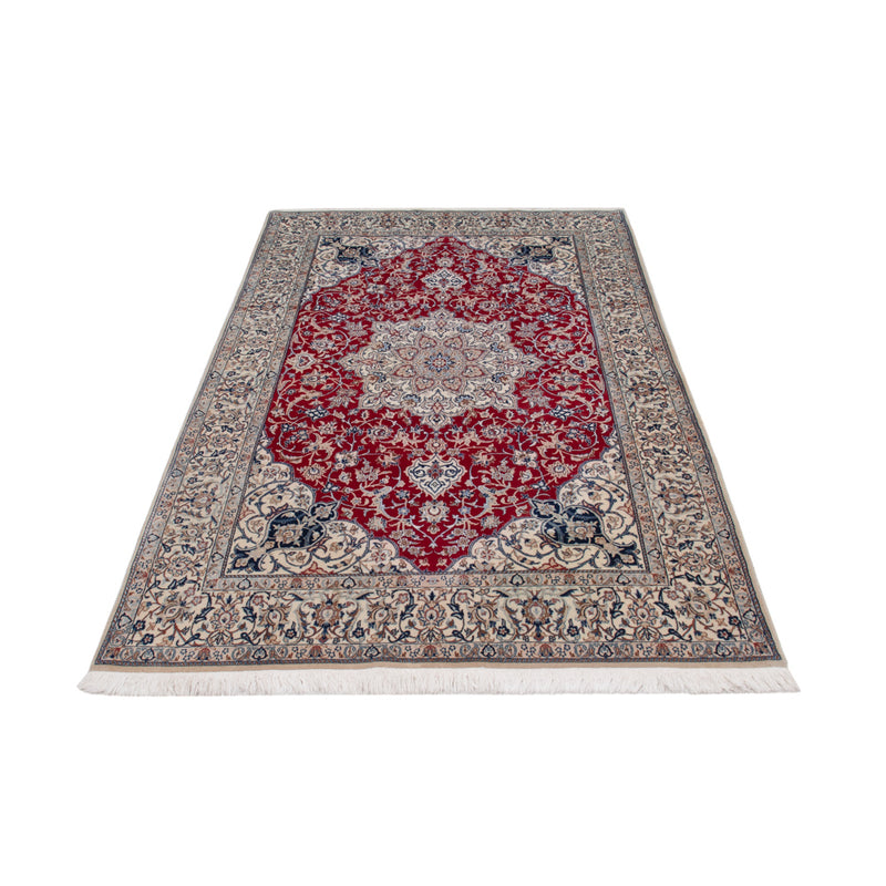 Perser Rug - Nain - Premium - 206 x 132 cm - dark red