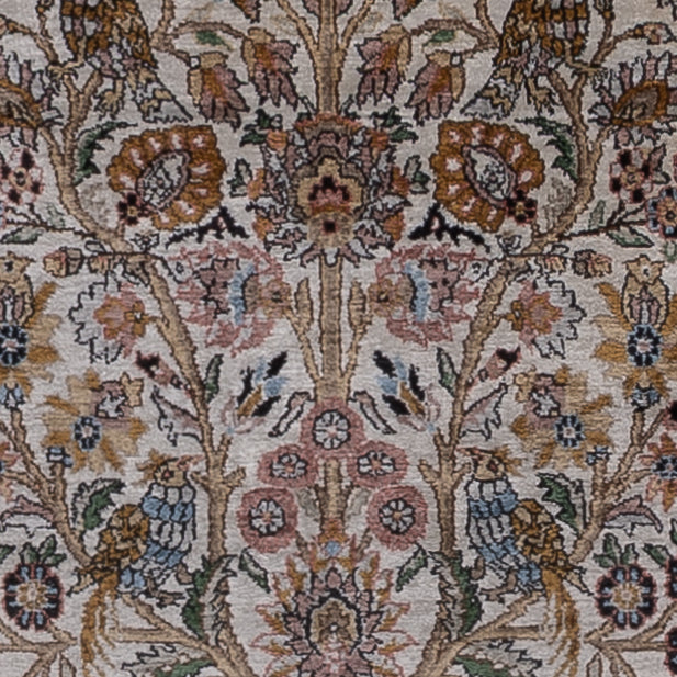 Kashmir Silk Rug 186x116cm - Oriental Rug
