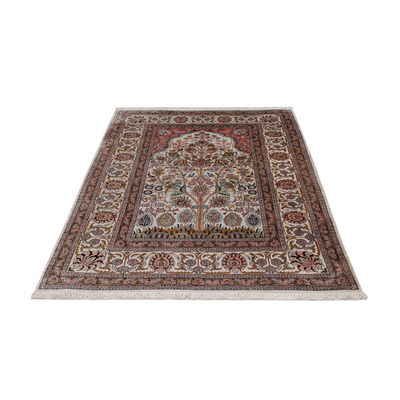 Kashmir Silk Rug 186x116cm - Oriental Rug