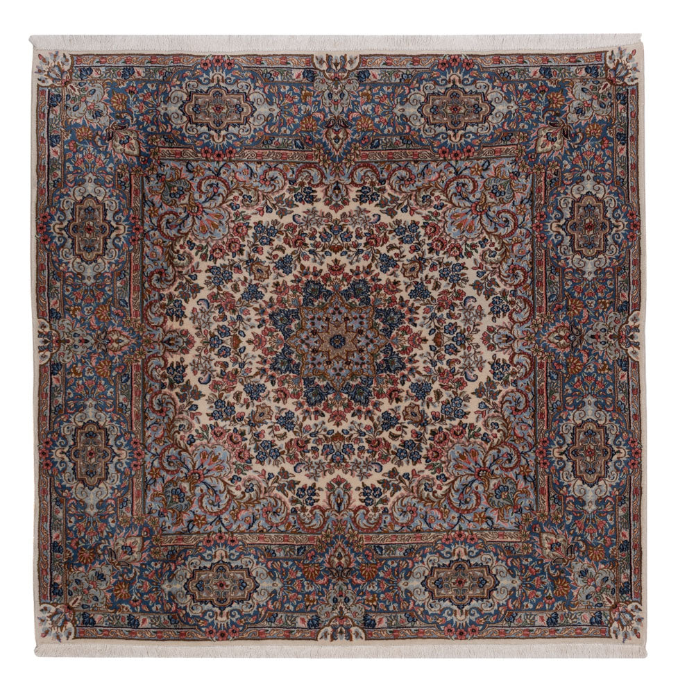 Perser Rug - Classic square  - 176 x 176 cm - dark beige