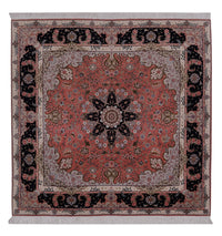 Perser Rug - Tabriz - Royal square  - 199 x 198 cm - salmon