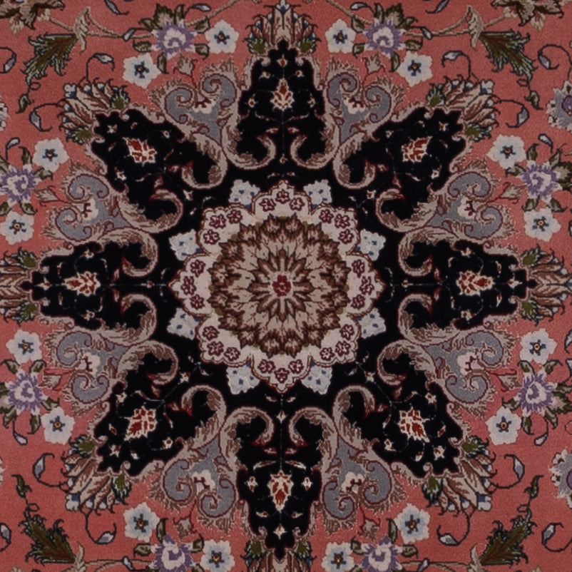 Perser Rug - Tabriz - Royal square  - 199 x 198 cm - salmon