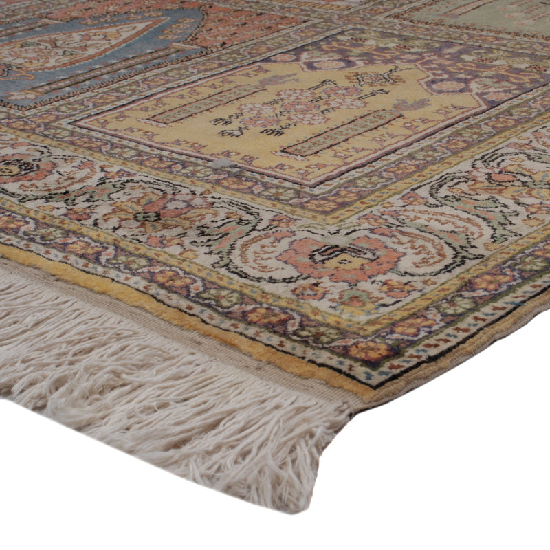 Seidenteppich - Kayseri - 214 x 153 cm - mehrfarbig