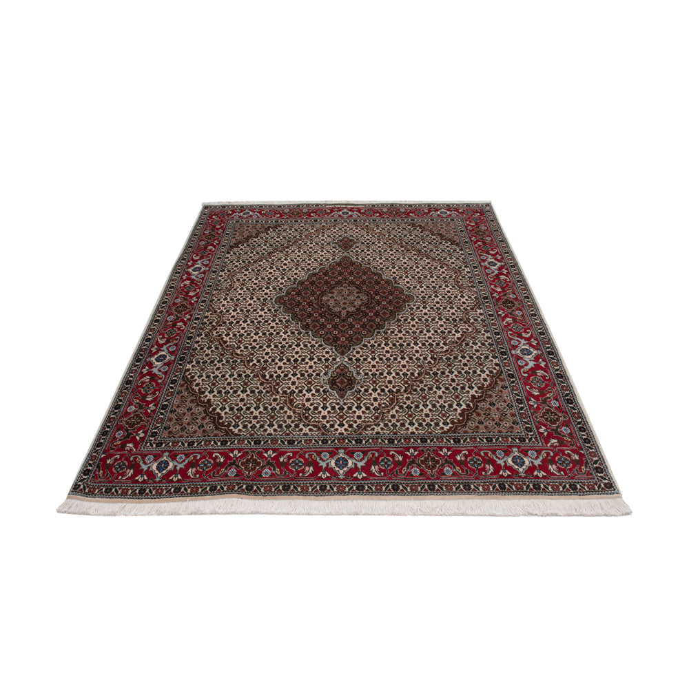 Perser Rug - Tabriz - Royal - 206 x 138 cm - dark beige