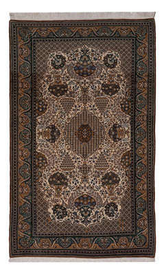 Perser Rug - Ghom - 226 x 135 cm - dark beige