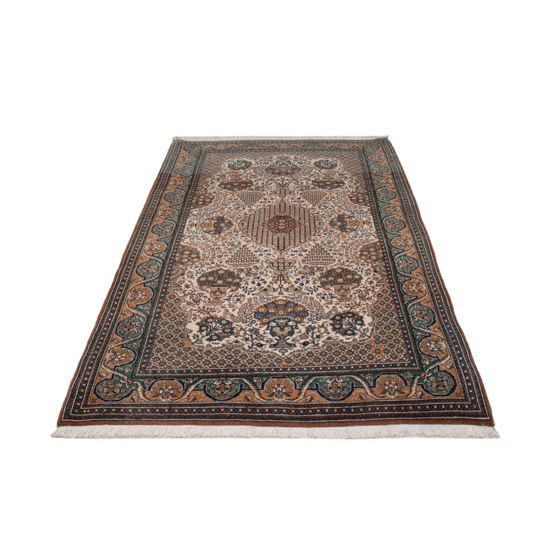 Perser Rug - Ghom - 226 x 135 cm - dark beige