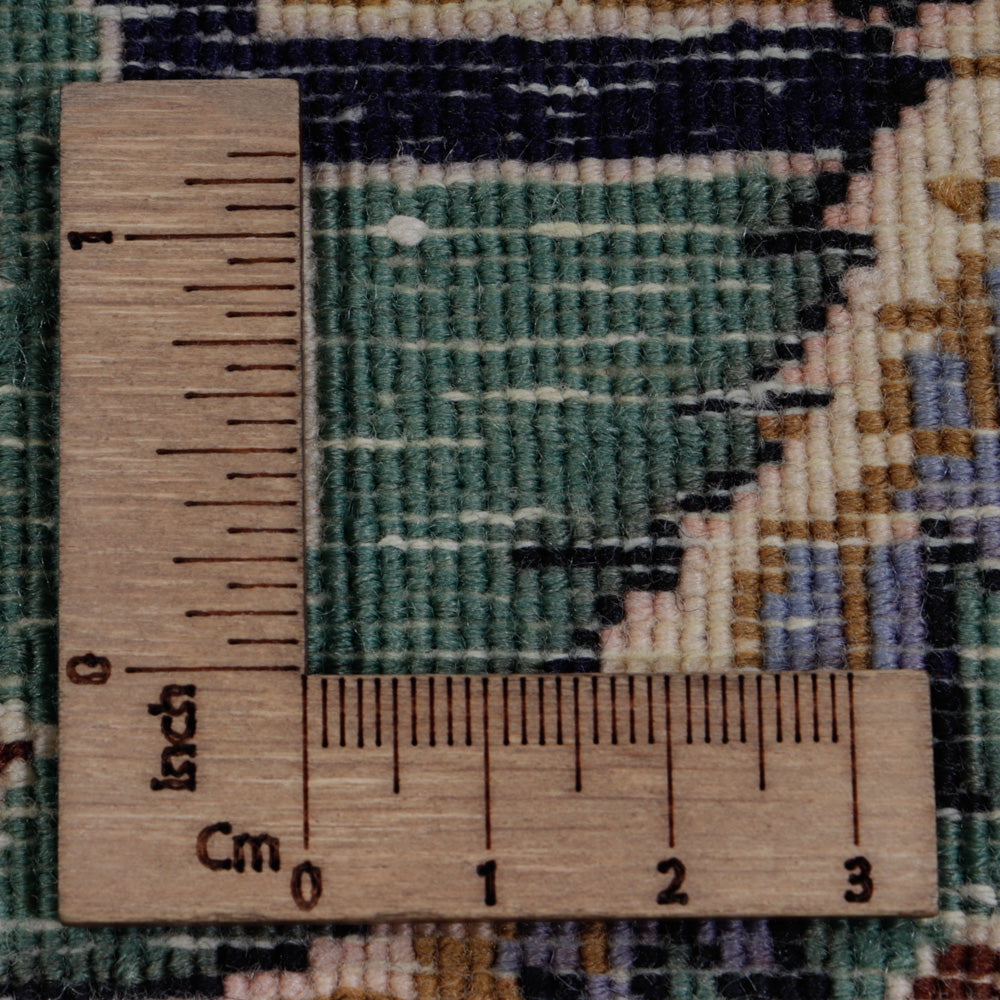 Perser Rug - Ghom - 226 x 135 cm - dark beige