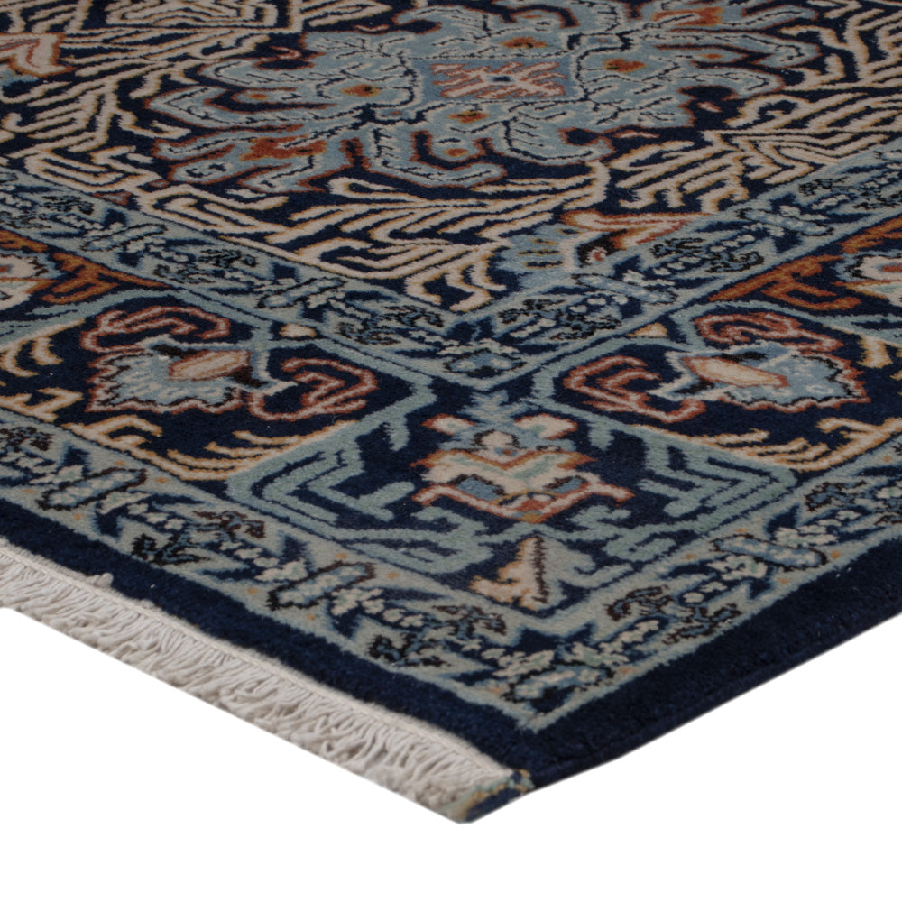 Perser Rug - Keshan - 208 x 134 cm - petrol blue