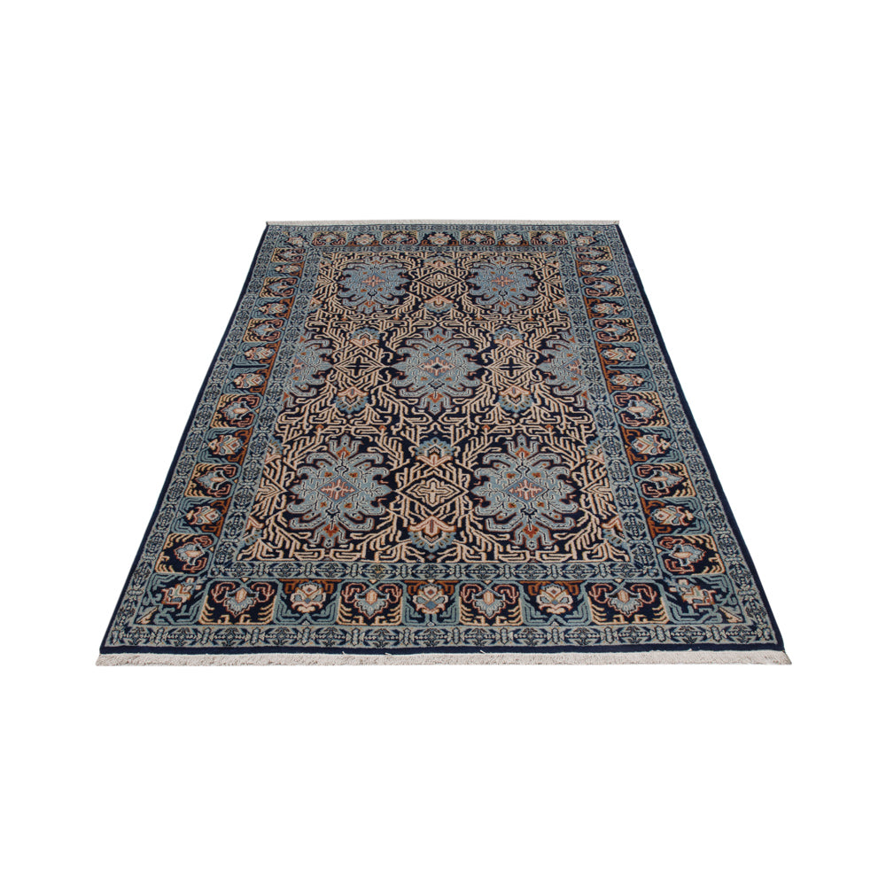 Perser Rug - Keshan - 208 x 134 cm - petrol blue