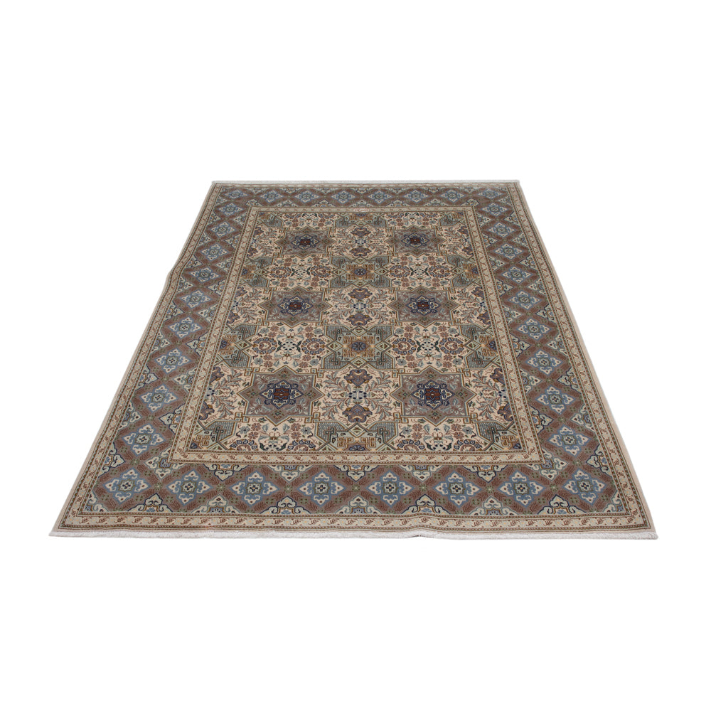 Perser Rug - Keshan - 199 x 137 cm - dark beige