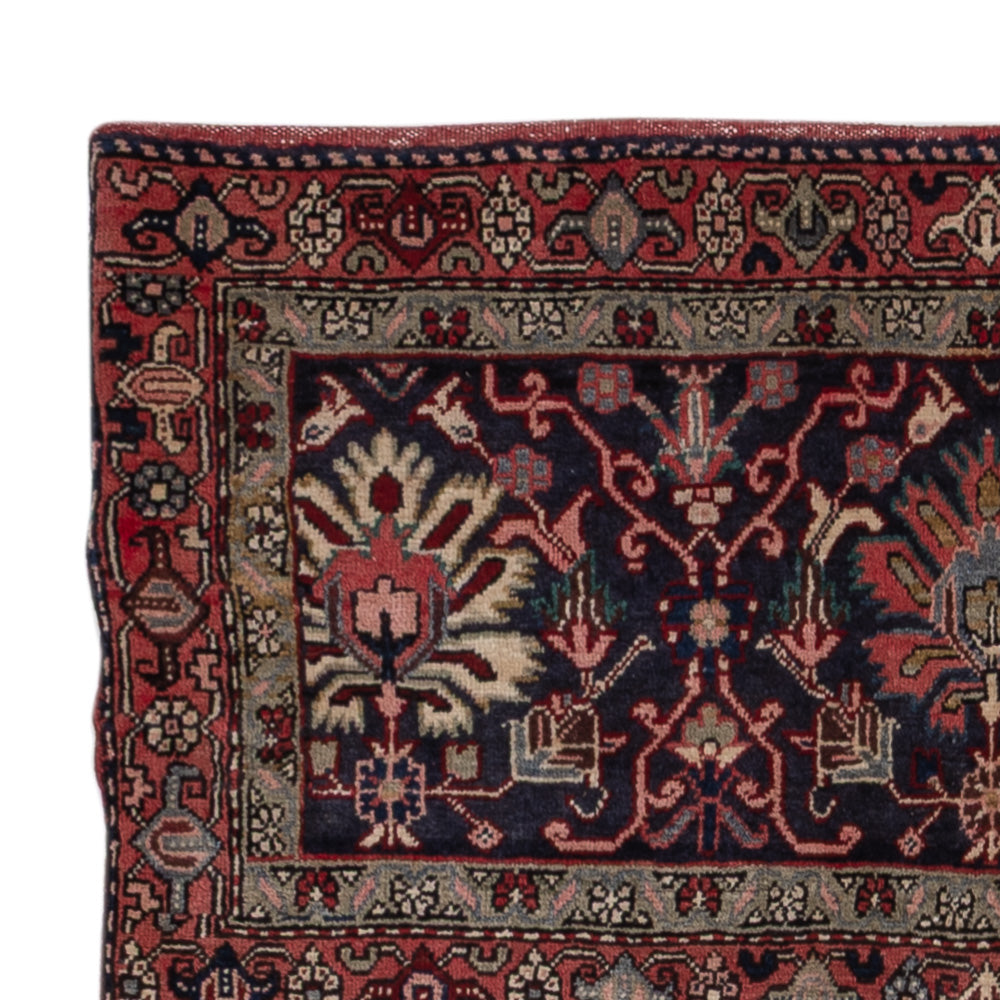 Perserteppich - Nomadic - 204 x 140 cm - mehrfarbig