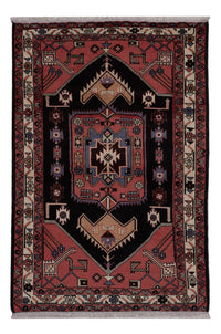 Perserteppich - Nomadic - 199 x 130 cm - dunkelblau