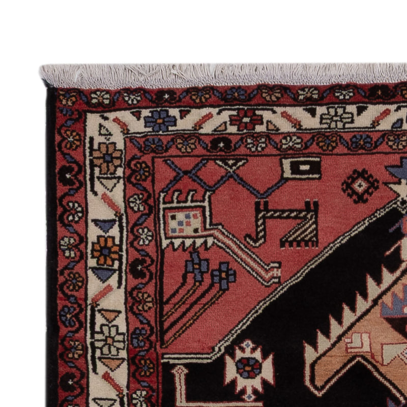 Perserteppich - Nomadic - 199 x 130 cm - dunkelblau