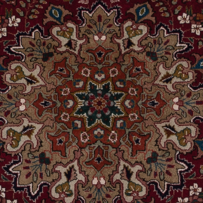 Perser Rug - Tabriz - 195 x 147 cm - wine red