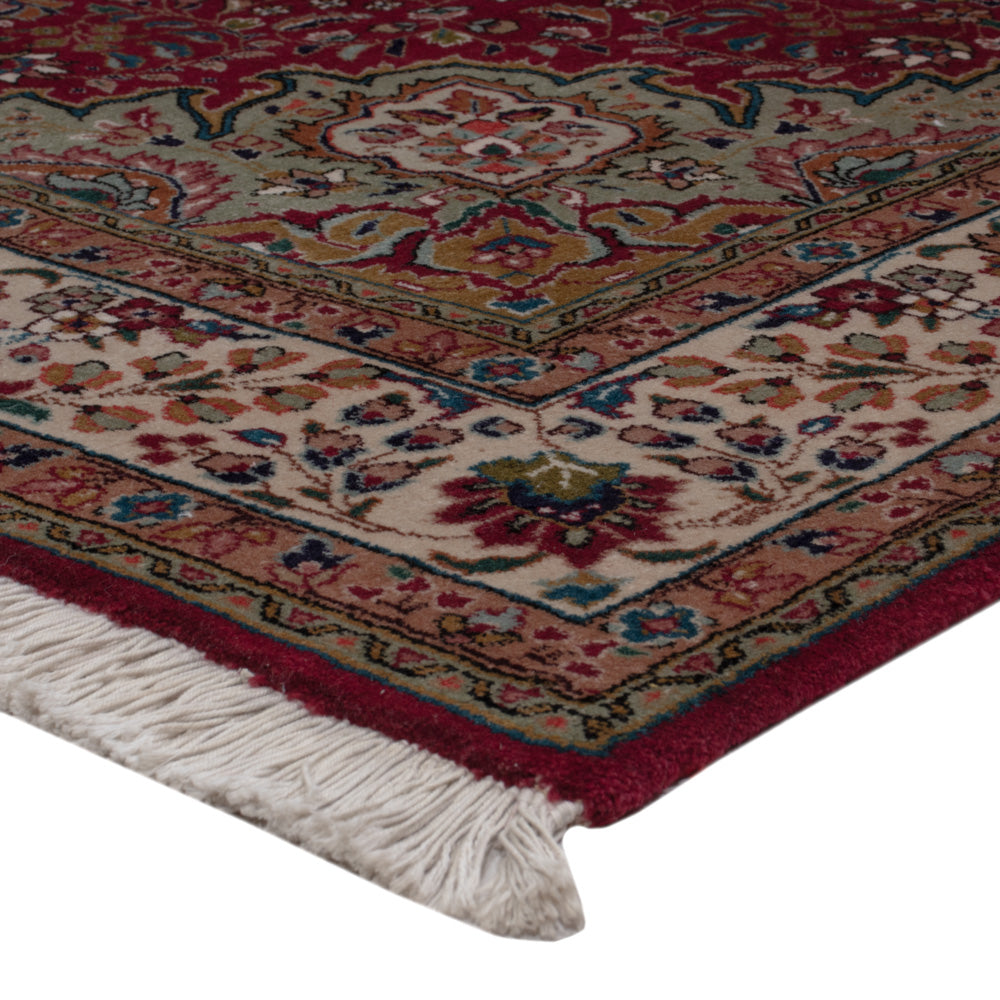 Perser Rug - Tabriz - 195 x 147 cm - wine red