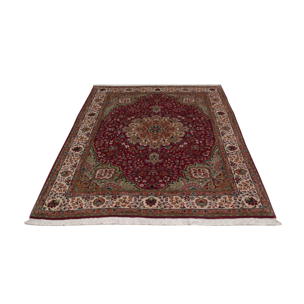 Perser Rug - Tabriz - 195 x 147 cm - wine red