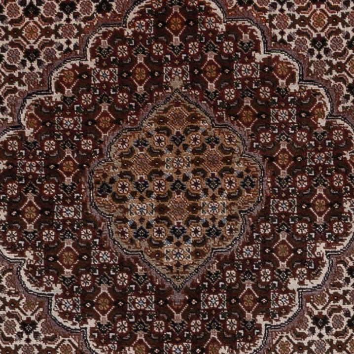 Perser Rug - Tabriz - 203 x 155 cm - dark beige