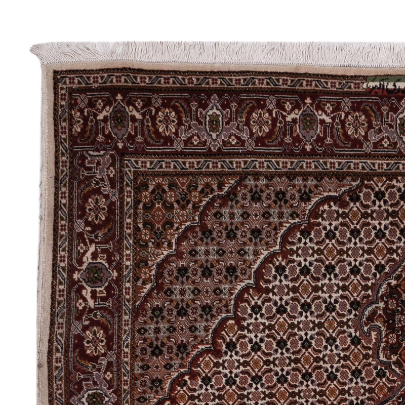 Perser Rug - Tabriz - 203 x 155 cm - dark beige