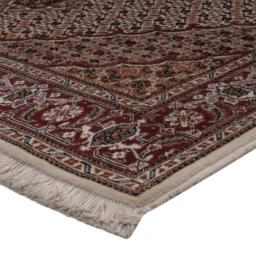 Perser Rug - Tabriz - 203 x 155 cm - dark beige