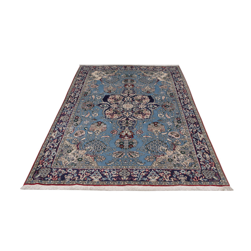 Perserteppich - Ghom - 218 x 140 cm - blau