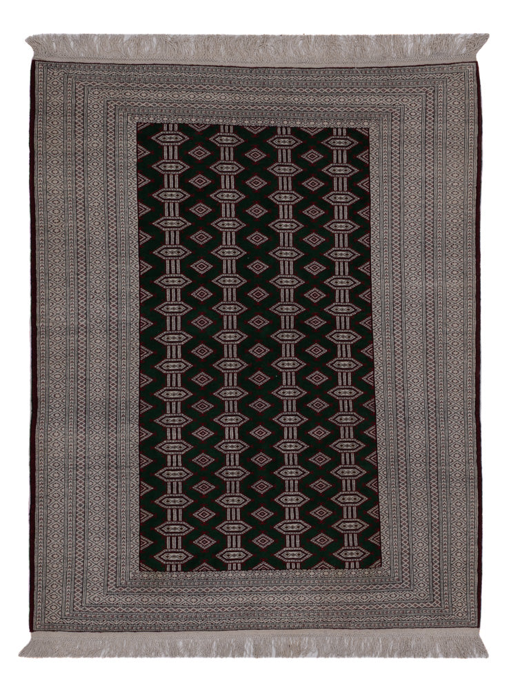 Pakistan Teppich - 178 x 135 cm - schwarz