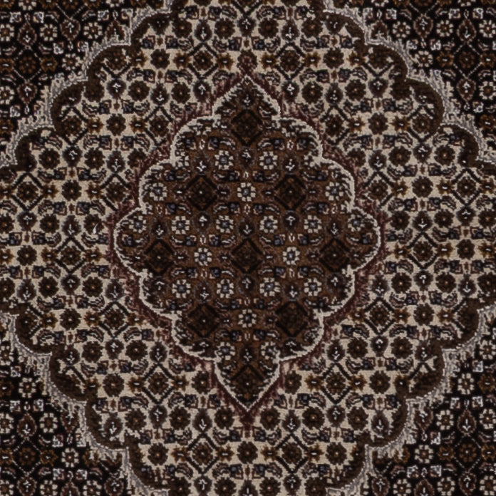 Perser Rug - Tabriz - 197 x 150 cm - dark beige