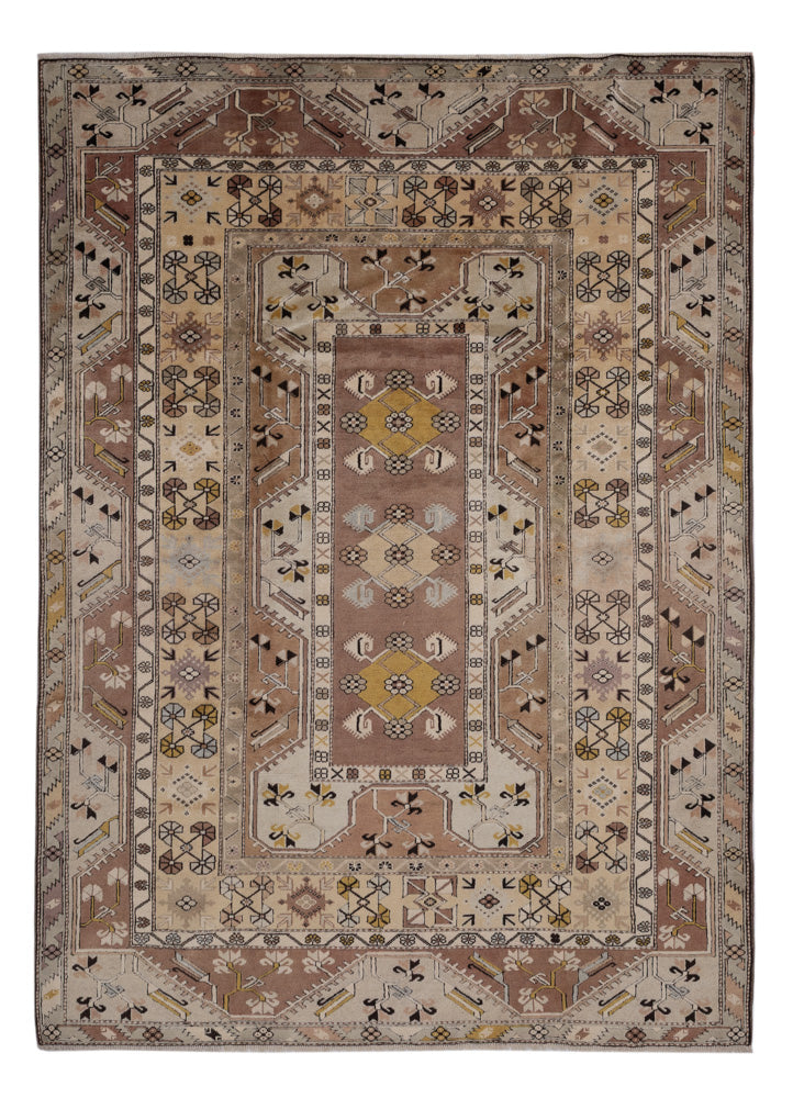 Silk Rug - Kayseri - 280 x 200 cm - light beige