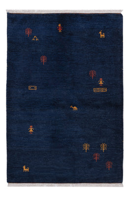 Gabbeh Rug - Perser - 186 x 124 cm - dark blue