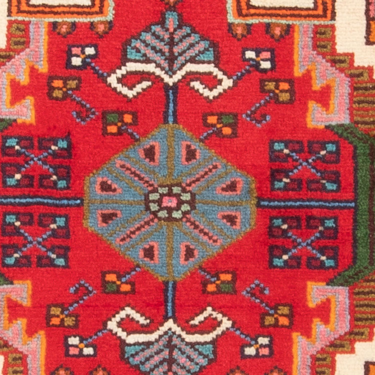 Perser Rug - Nomadic - 98 x 64 cm - red