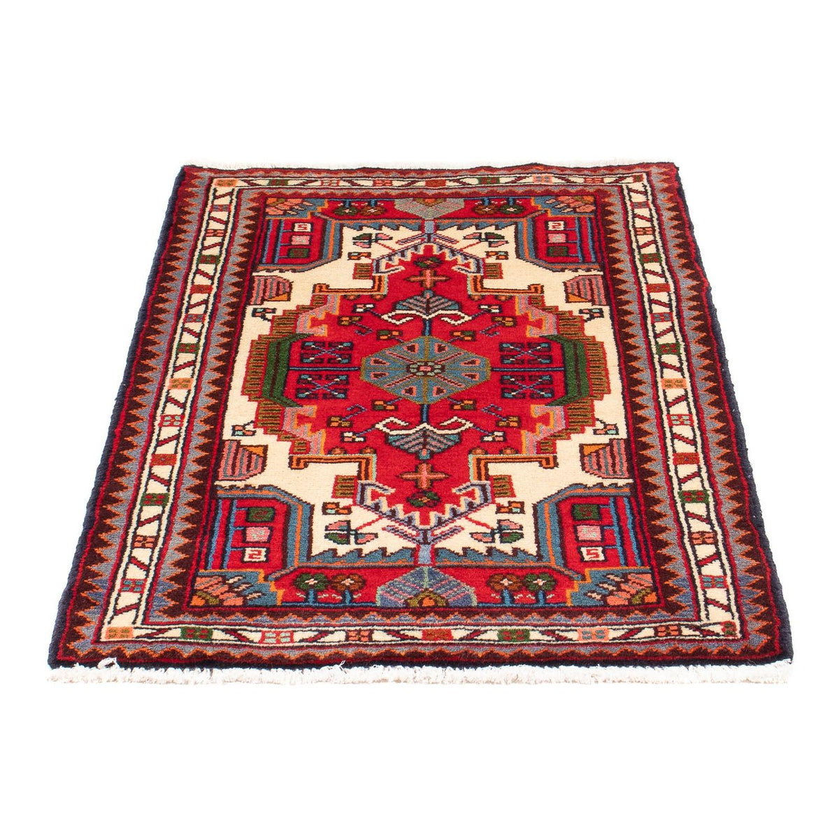 Perser Rug - Nomadic - 98 x 64 cm - red