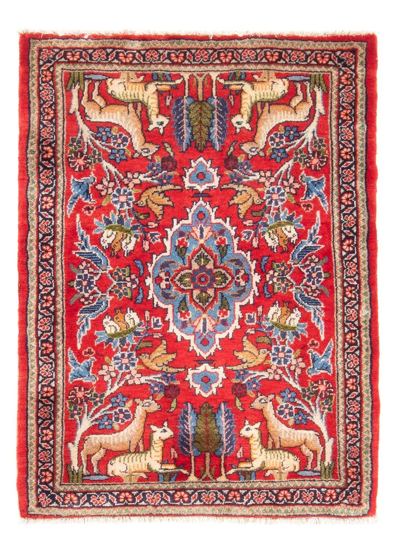 Perser Rug - Classic - 100 x 70 cm - red