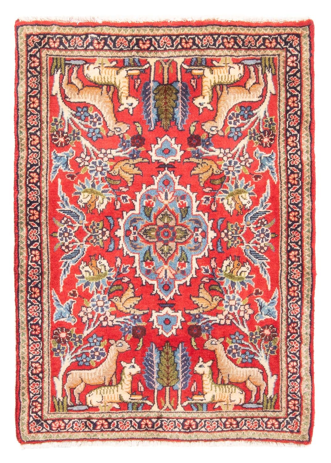 Perser Rug - Classic - 98 x 69 cm - red