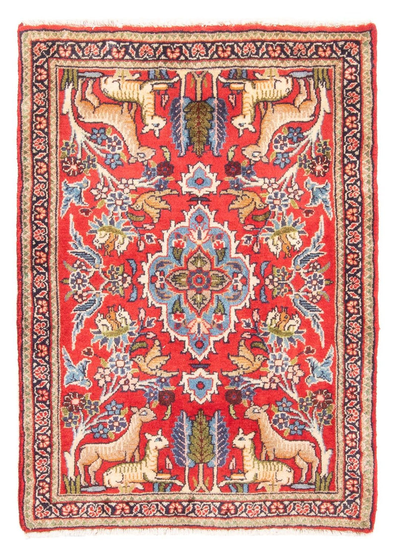 Perser Rug - Classic - 98 x 69 cm - red