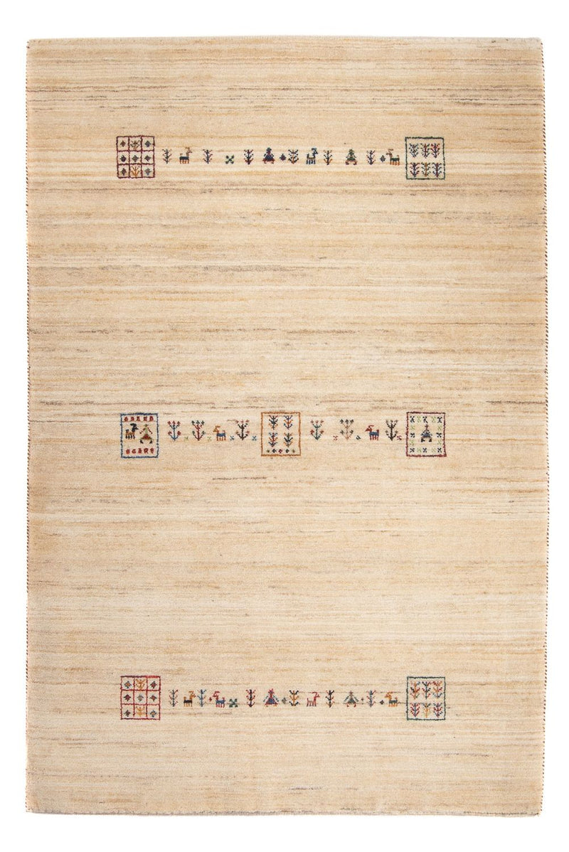 Gabbeh Rug - Loribaft Perser - 159 x 100 cm - beige