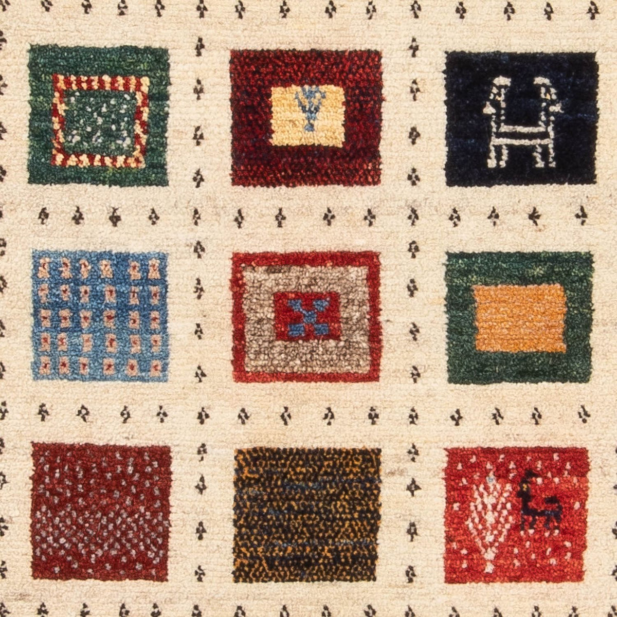 Gabbeh Rug - Loribaft Perser - 156 x 94 cm - multicolored