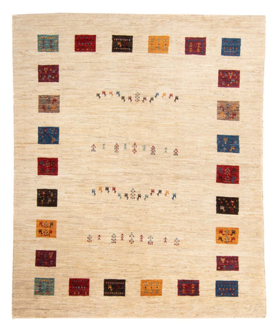 Loribaft Rug 151x194cm - Perserteppich Wollteppich