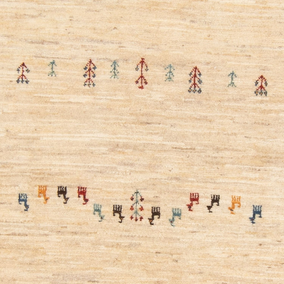 Gabbeh Rug - Loribaft Perser - 194 x 151 cm - multicolored