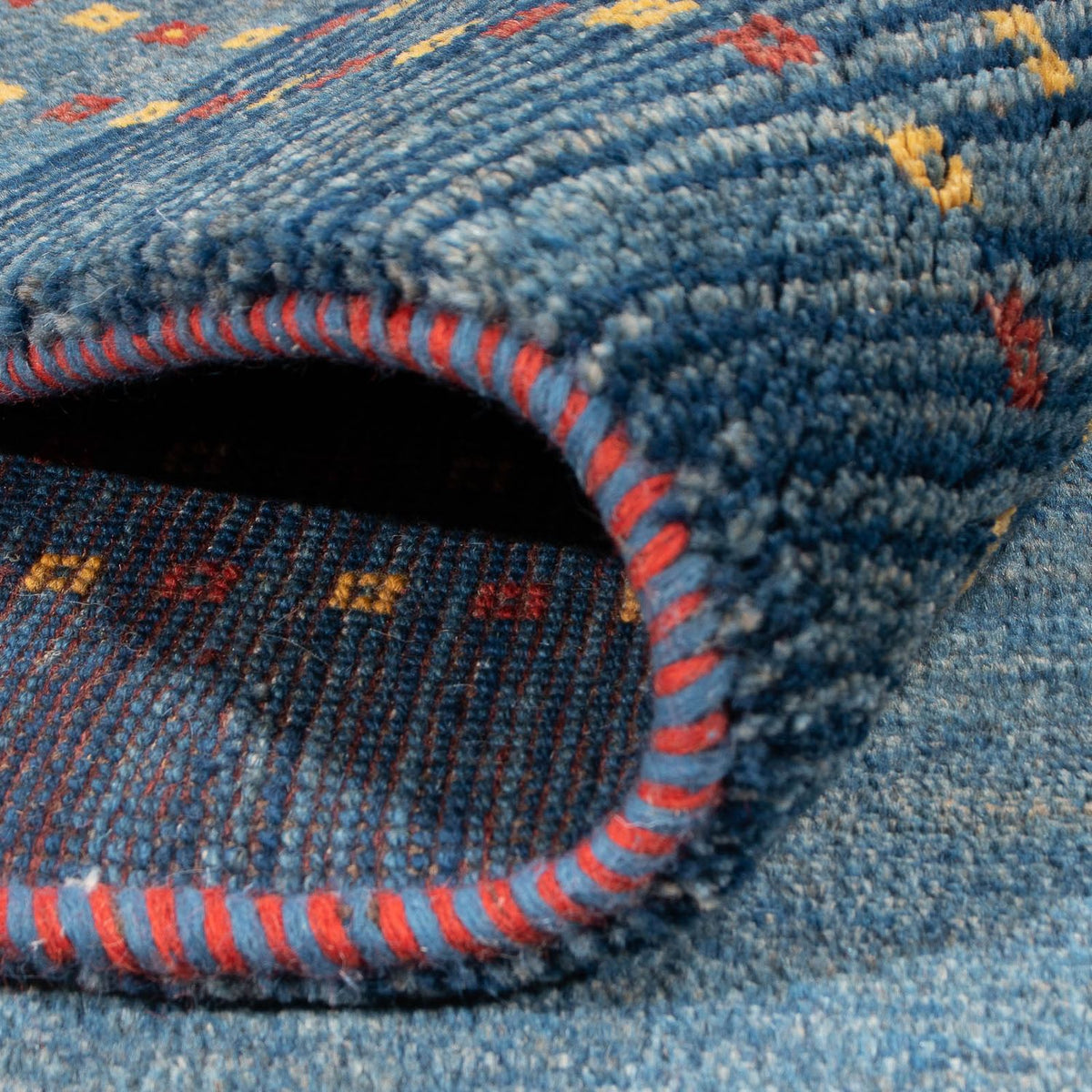 Gabbeh Rug - Perser - 295 x 210 cm - blue