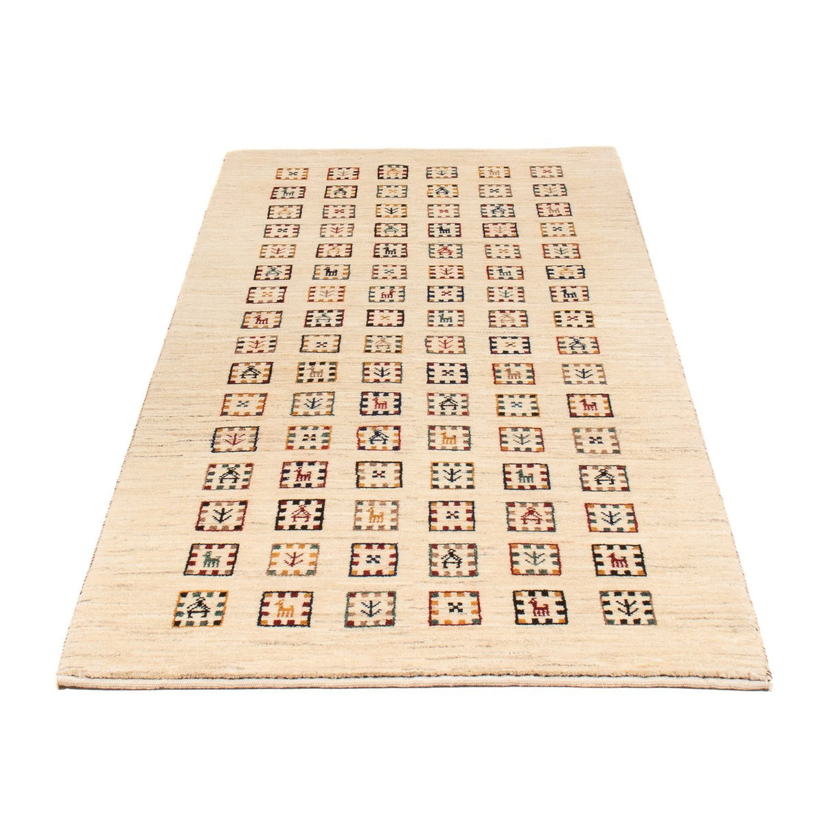 Runner Gabbeh Rug - Loribaft Perser - 193 x 82 cm - multicolored