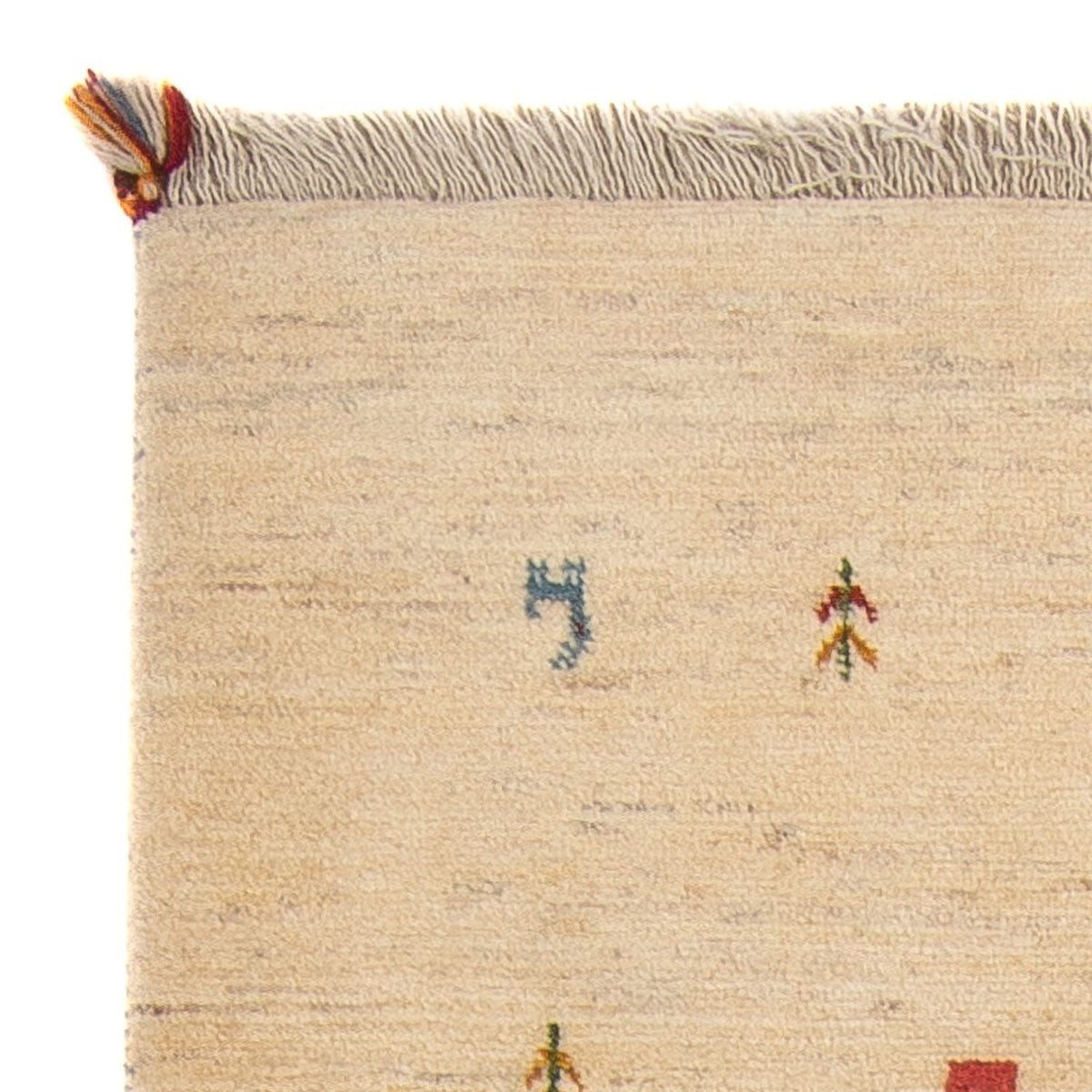 Runner Gabbeh Rug - Perser - 200 x 82 cm - beige