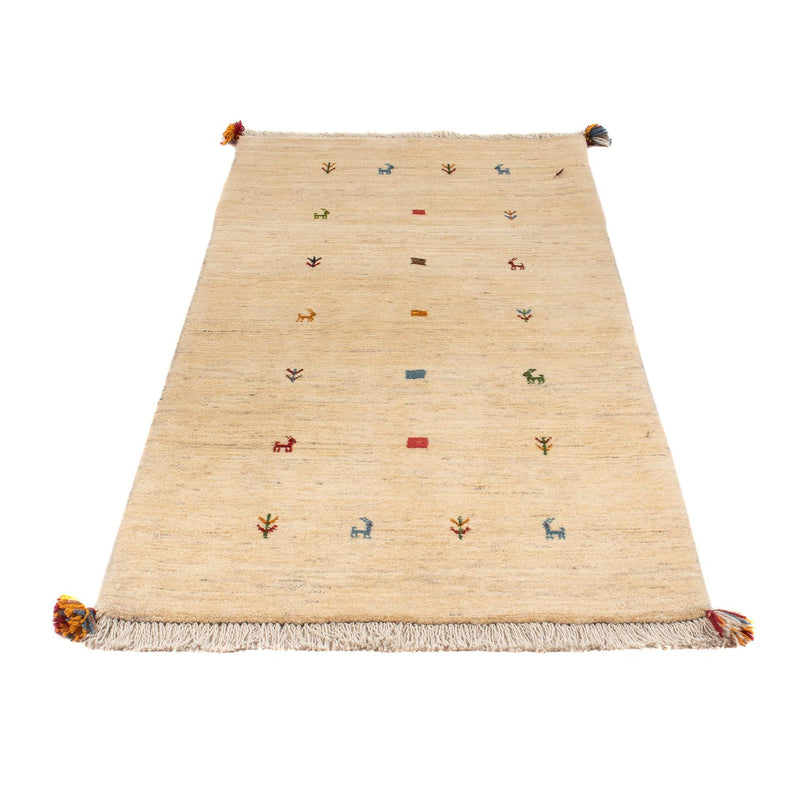 Runner Gabbeh Rug - Perser - 200 x 82 cm - beige