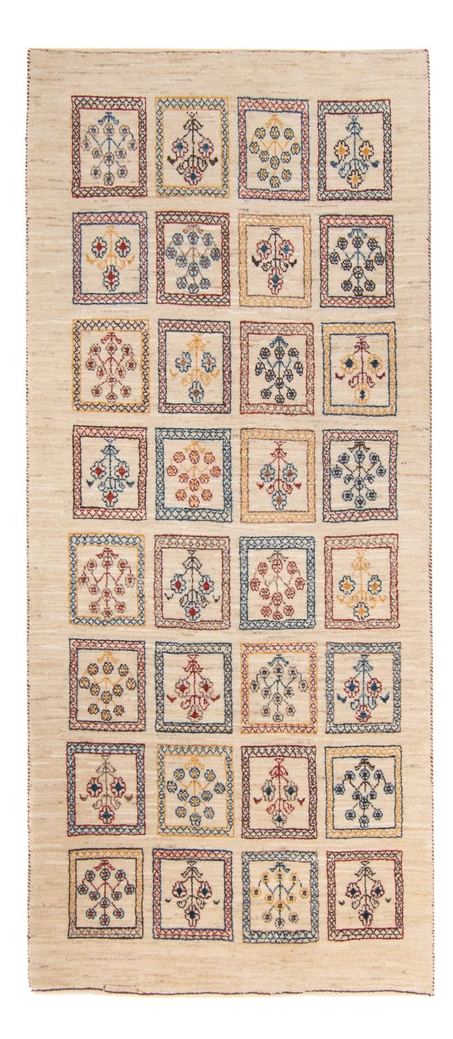 Runner Gabbeh Rug - Loribaft Perser - 193 x 84 cm - multicolored