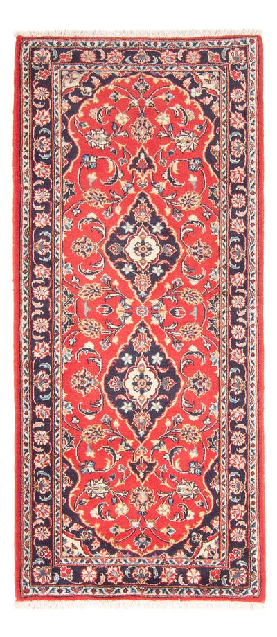 Kashan Rug 80x194cm - Persian Rugs - red