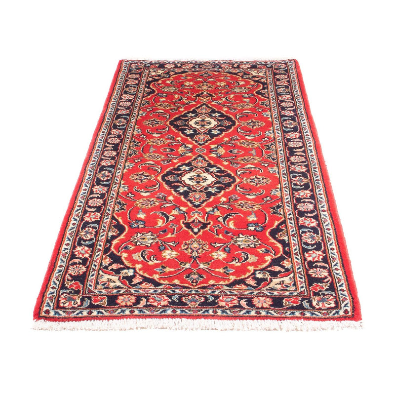Runner Perser Rug - Keshan - 194 x 80 cm - red