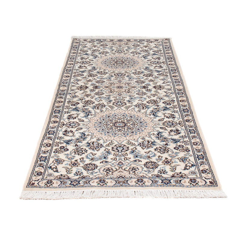 Runner Perser Rug - Nain - Royal - 208 x 82 cm - beige