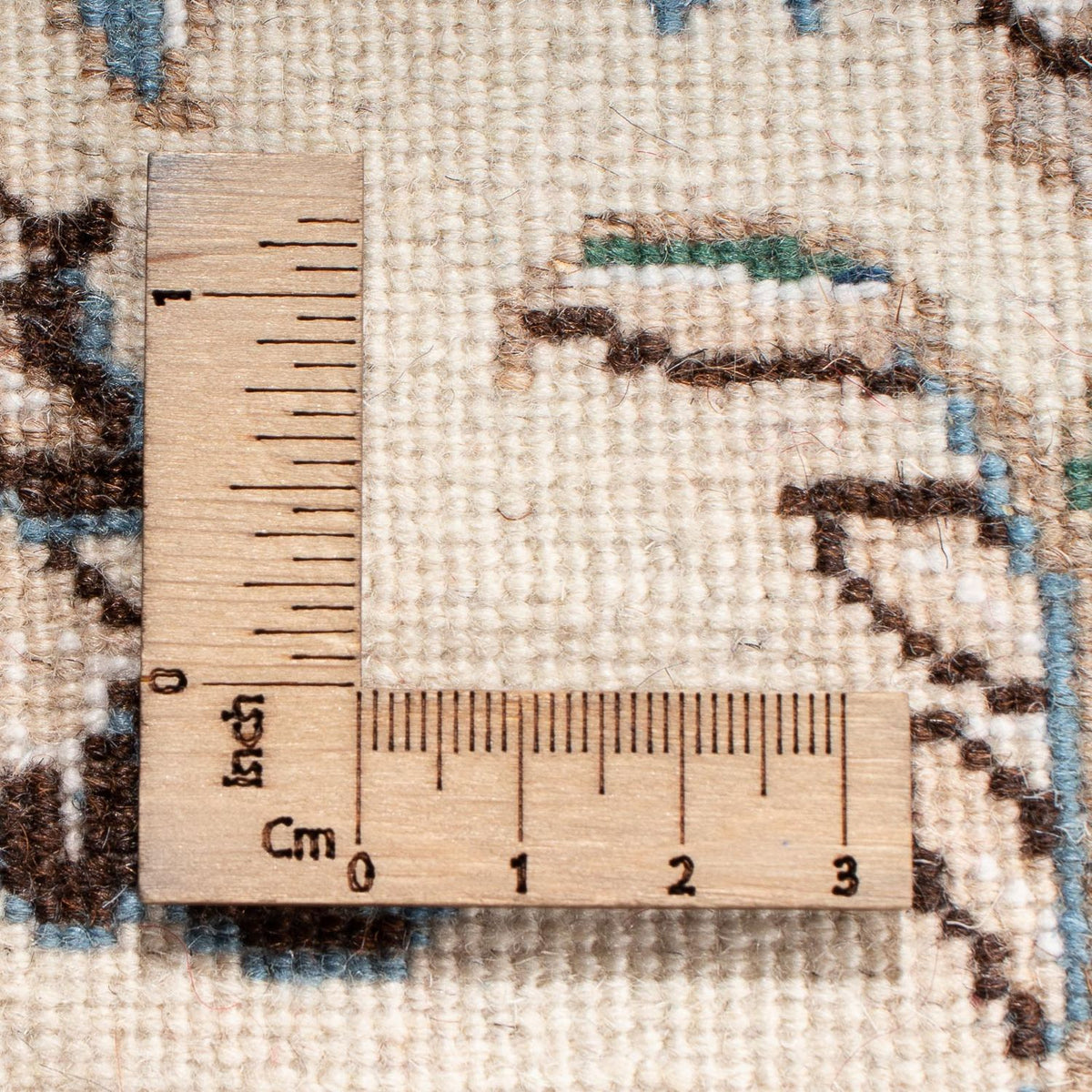 Runner Perser Rug - Nain - Royal - 208 x 82 cm - beige