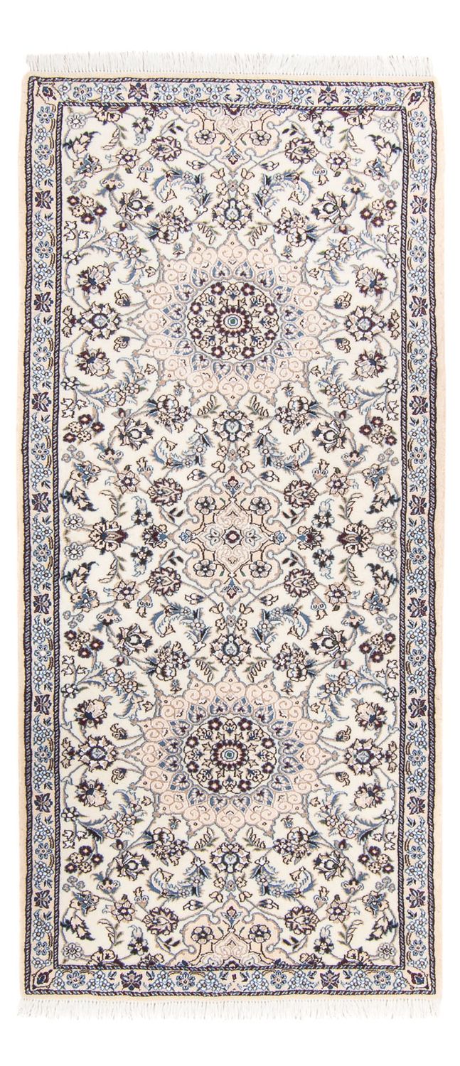 Runner Perser Rug - Nain - Royal - 210 x 82 cm - beige